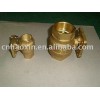 2 piece industrial brass ball valve