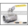 stainless steel two piece ball valve 1-1/4'
