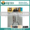 10L stainless steel metal pressure water sprayer with gauge