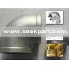 90 degree stainless steel elbow