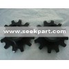 Black Steel chain wheel