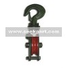 One Wheel Single Sheave Safety Hook Pulley Blocks