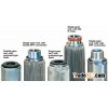 Stainless steel filter cartridge as oil filters or air filters