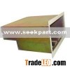 Color zinc plated box