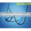 Plastic injecting moulded pipe flange