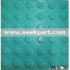 Rubber brick for guide