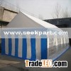 PE cloth and steel pipe gazebo