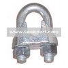 U.S. type galv. wire rope clips