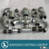 Black &Hot Galvanized malleable iron pipe fittings