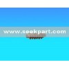 Brass worm shaft