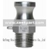 Type F grooved coupling, tube fittings