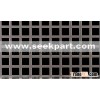 square hole perforated metal