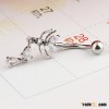 Hot Sale Fashion Alloy Zircon Body Piercing Jewelry - Earrings , Navel