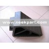 Rubber wheel chocks for autos
