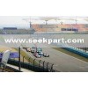 Formula 1 Racing Isolation Rail and Safety Fence
