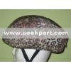 87% polyester Helmet Cover and cheetah printed