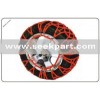 Rubber snow chains