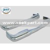 Mercedes W111 Cuope Cabrio Stainless steel Bumper