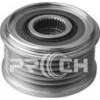 overrunning  alternator pulley