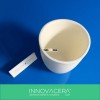 High Al2O3 Cup-Shaped Cylindrical Alumina Ceramic Crucible/Innovacera