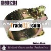 galvanized cast iron T bolt band clamp