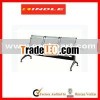 sheet metal stainless steel airport public waiting chair