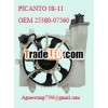 auto radiator cooling fan for kia picanto 25380-07560