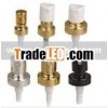 Crimp Pump and Cap in Silver Color with Mat Finishing