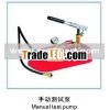 Manual test pump