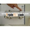 Sanitary stainless steel sight glass thread end