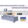 ZKCRF001 plastic soft-bottle filling and sealing machine