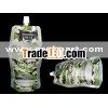 Fully automatic spout bag liquid filling capping machine