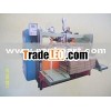 cardboard box with automatic stitching and gluing machines