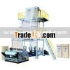 HDPE/LDPE/LLDPE mini extruder film blowing machine