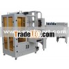 Bottle shrink wrapping machine