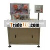 Turn-around plastic cup heat sealing machine