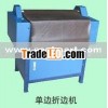 Single-sided edge-folding machine/edge-folding machine