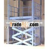 fixed hydraulic scissor wall mounted folding table