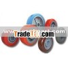3X1", 3X1-1/4", 4X1-1/4", 5X1-1/4" Polyurethane wheel