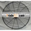 steel wire fan grill with center plate and installing holes