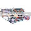 Hexagonal wire netting machine
