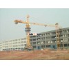 Track traveling type tower crane