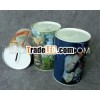 Tin money box