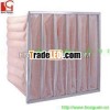 Supply Synthetic Fiber F6 Pocket Filter ,Metal Frame