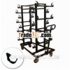 trolley cart for stanchions