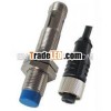 Cylinder M12 Unshielded Type , IBEST M12 Connector Capacitive Sensor
