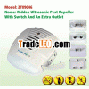 Home Sentinel Riddex Ultrasonic Pest Repeller with Switch And an extra outlet And LED Light