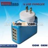 HOT universal 4-usb travel charger adapter for iphone