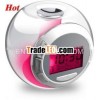 7 color changing led digital lcd alarm clock with nature sound clock (BS-C4032)