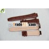 full Leather watch strap with plastic skeleton
